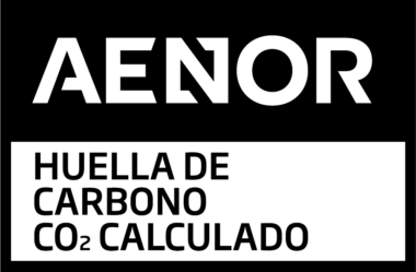 Sello AENOR huella carbono calculado POS e1772638243581